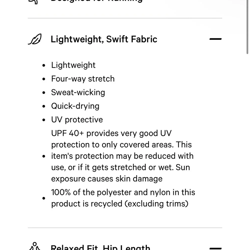 lululemon UV-Protective Cinch-Waist Running Jacket - Picture 5 of 7